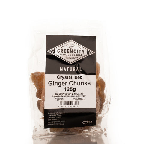 GreenCity Crystallised Ginger Chunks