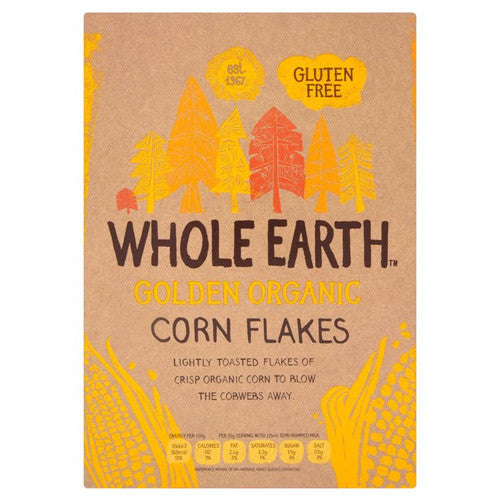 Whole Earth Golden Organic Corn Flakes - Roots Fruits & Flowers Glasgow