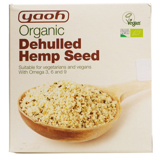 Yaoh Organic Dehulled Hemp Seed - Roots Fruits & Flowers Glasgow