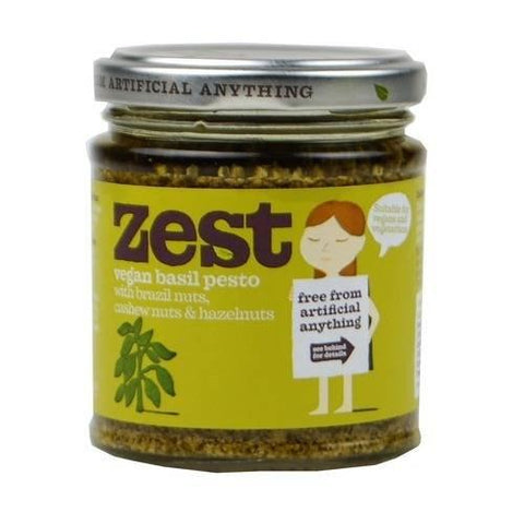 Zest Vegan Basil Pesto 165g
