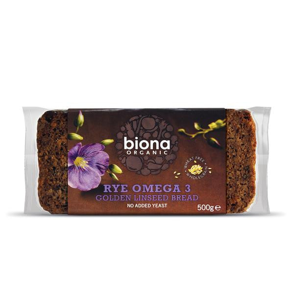 Biona Organic Rye Omega with Golden Linseed