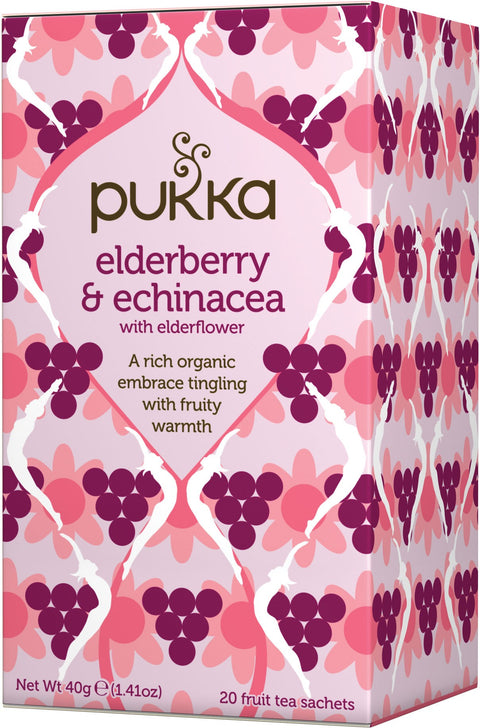 Pukka Elderberry & Echinacea Tea