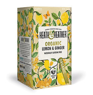 Heath & Heather Organic Lemon & Ginger