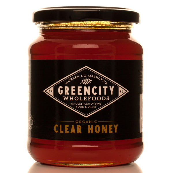Greencity Organic Clear Honey - Roots Fruits & Flowers Glasgow