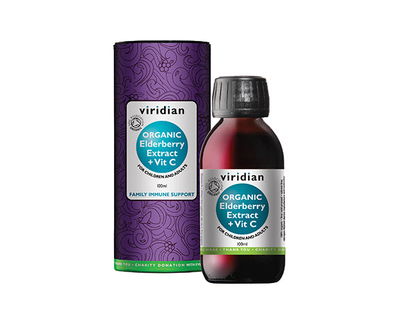 VIRIDIAN ELDERBERRY EXTRACT 100ml