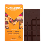 Montezuma's Happy Hippy Dark Chocolate with Orange & Geranium