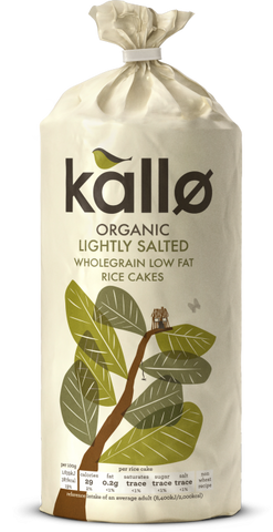 Kallø Organic Lightly Salted Rice Cakes
