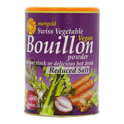 Marigold Bouillon Vegan with Reduced Salt 500g