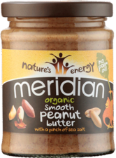 Meridian Organic Smooth Peanut Butter 280g