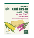 Amisa Gluten Free Quinoa-Fibre Plus Crispbread - Roots Fruits & Flowers Glasgow