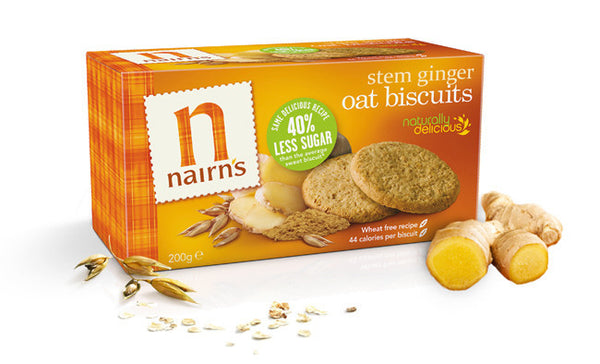 Nairn's Stem Ginger Oat Biscuits