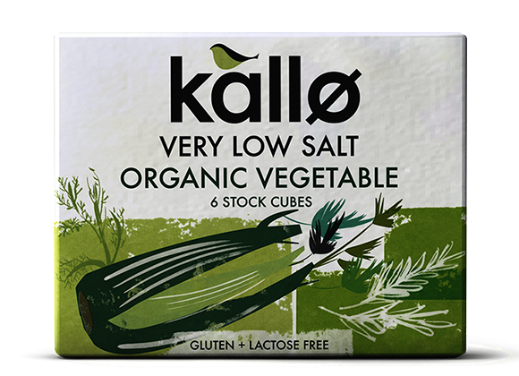 Kallø Very Low Salt Vegetable Stock Cubes
