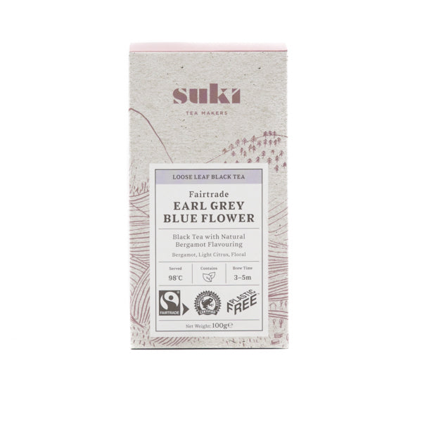 SUKI TEA LOOSE LEAF EARL GREY BLUE FLOWER