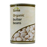 Suma Organic Butter Beans - Roots Fruits & Flowers Glasgow