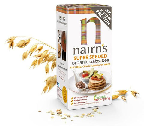 Nairn's Organic Super Seeded Oatcakes