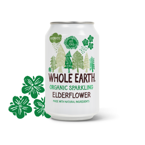 Whole Earth Organic Sparkling Elderflower