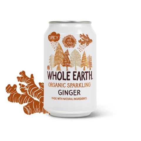 Whole Earth Organic Sparkling Ginger